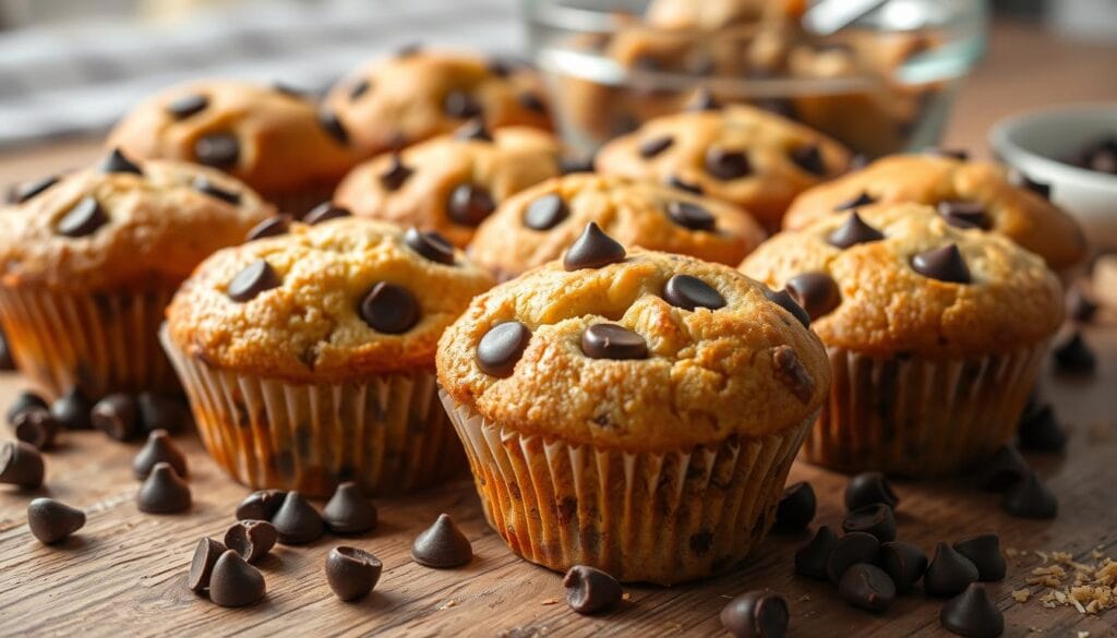 mini chocolate chip muffins recipe