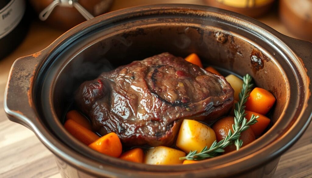 cube steak crock pot recipe