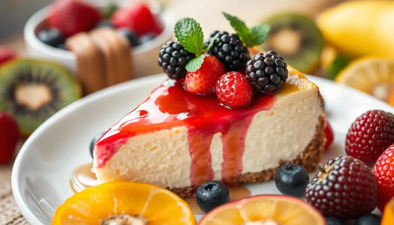 healthy cheesecake