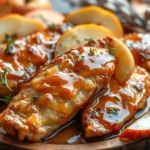 apple and honey glazed chicken tenders