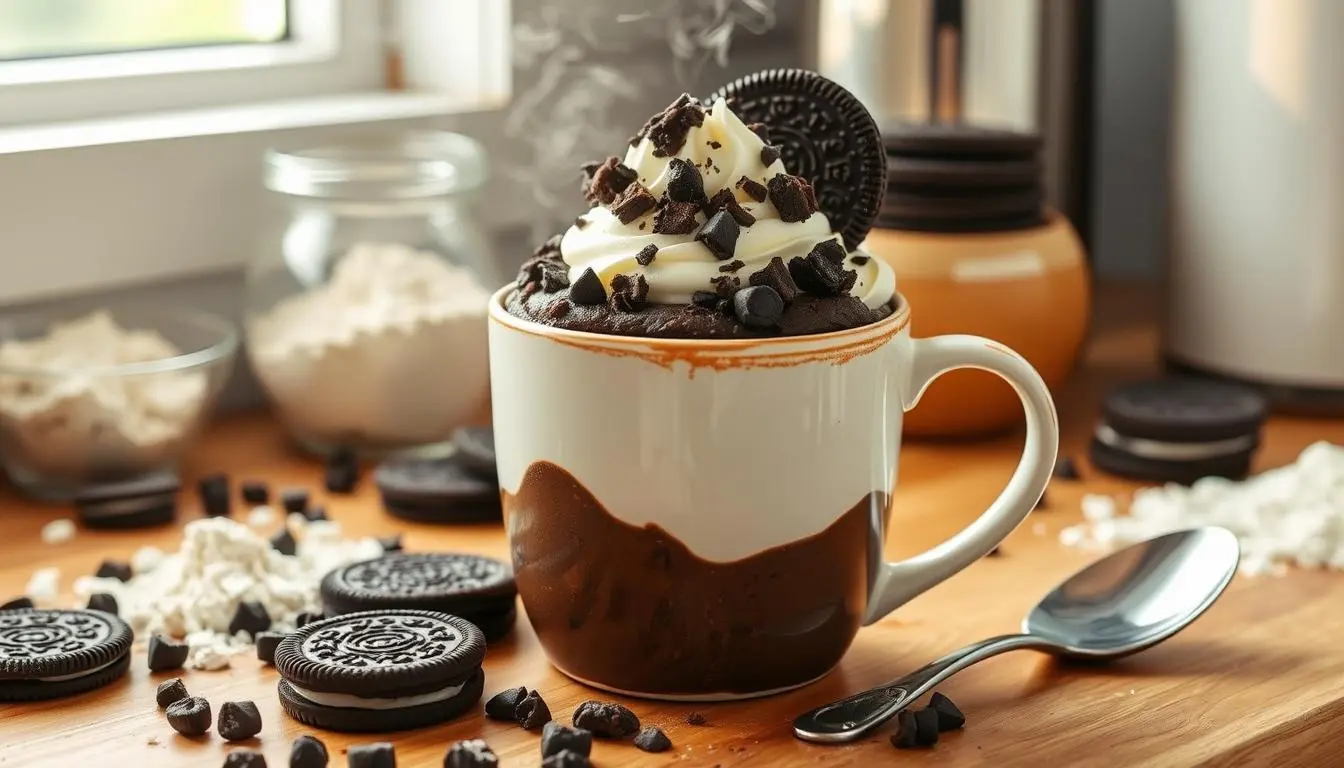 oreo mug cake